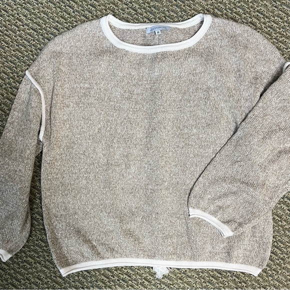 Sweater, like new, tan color - Picture 1 of 5